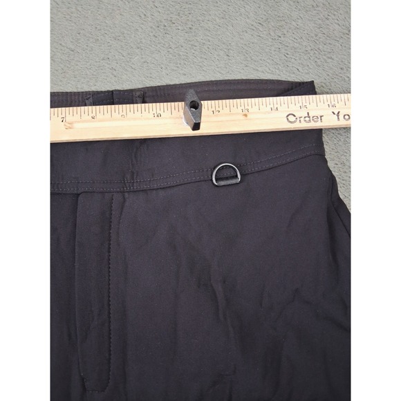 Vintage LL BEAN x SCHOELLER Swiss Lined Snow Pants Womens 12 Long Tapered Straps - Picture 9 of 12